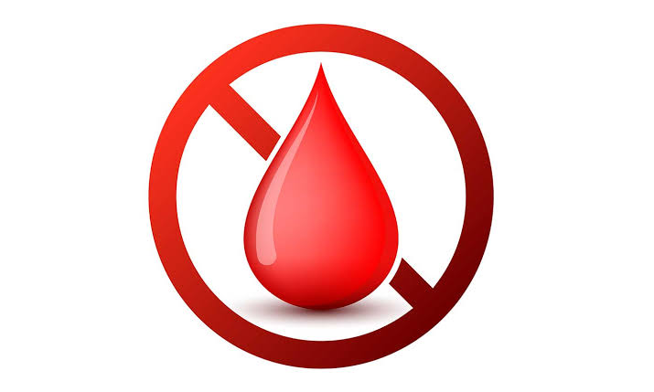 رفض التبرع بالدم في المنام